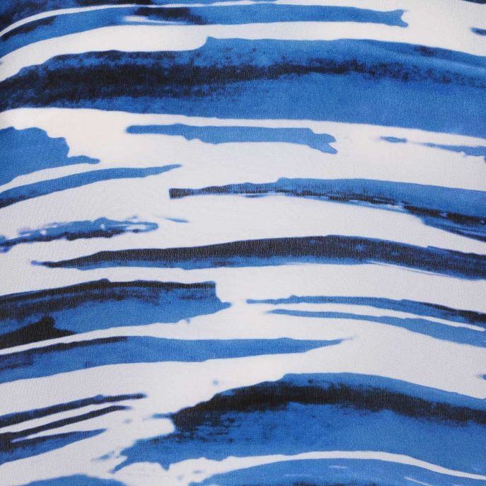 T-SHIRT TRONTO CON INSERTO IN SETA FANTASIA Donna White Ocean