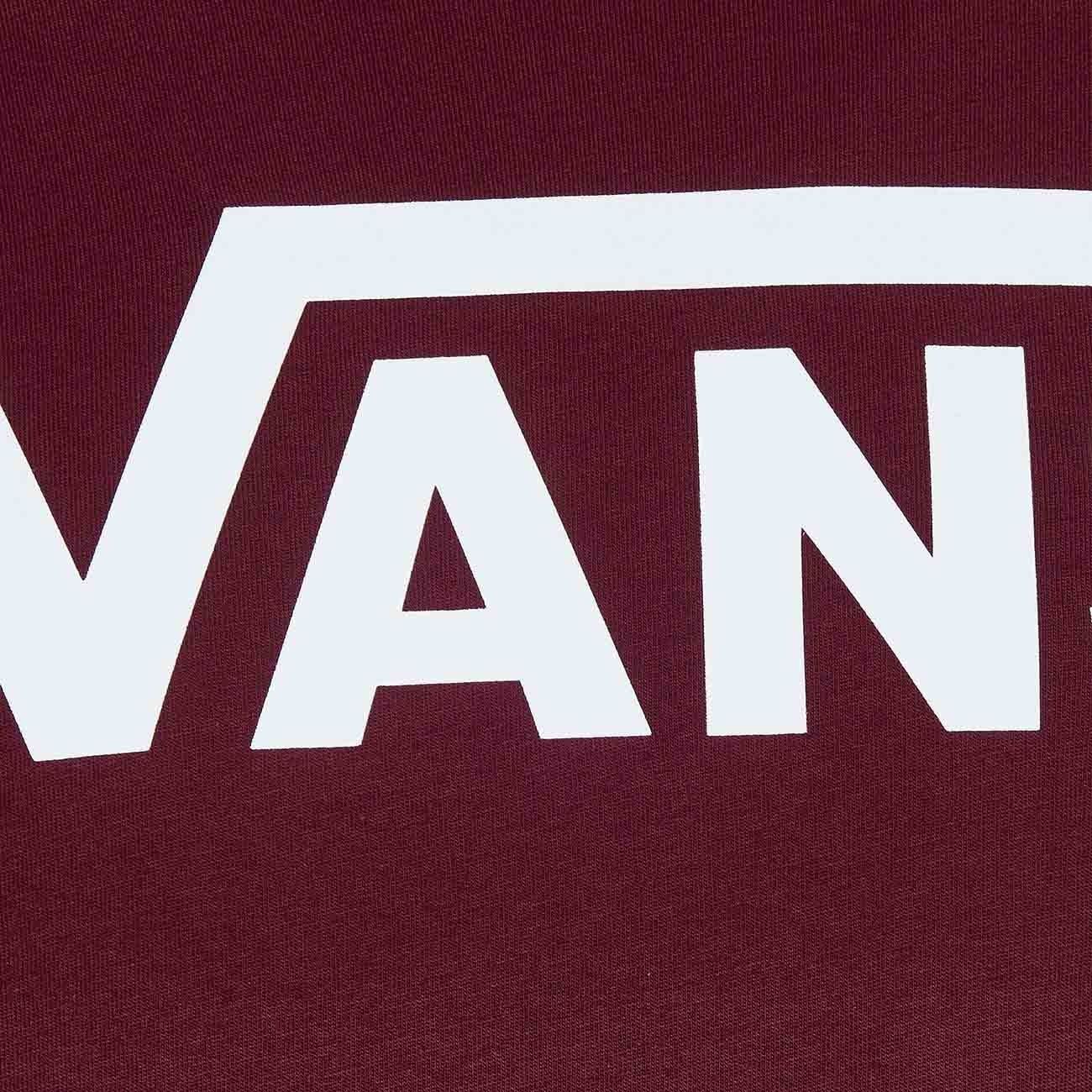 VANS T-SHIRT VANS CLASSIC Uomo Bordeaux bianco | Mascheroni Sportswear مطعم بطاطس