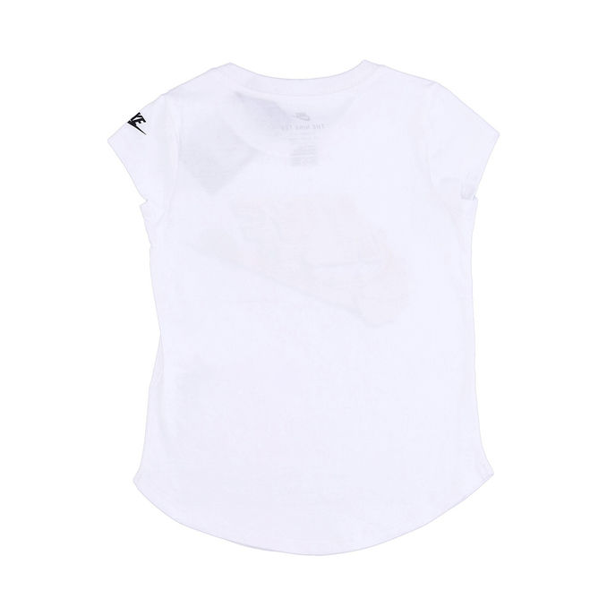 T-SHIRT WALLPAPER FLORAL Bimba Bianco