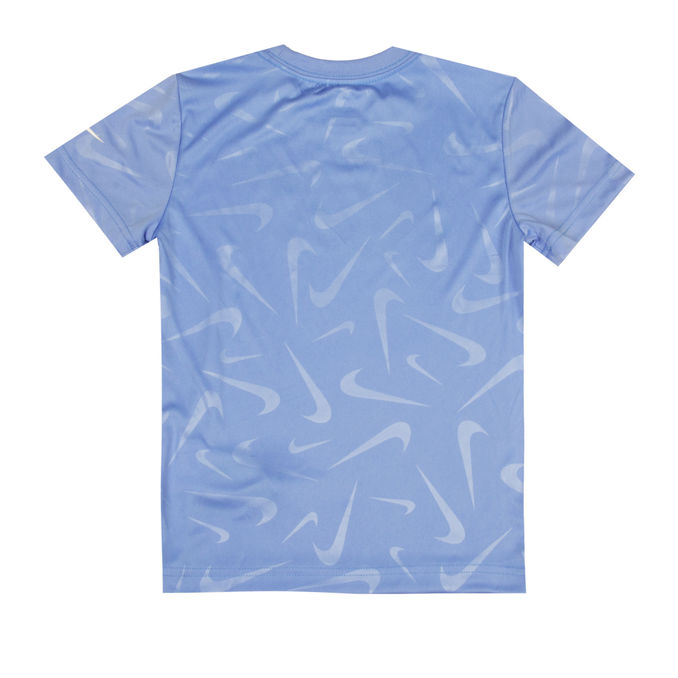 T-SHIRT WOOSH TOSS Bimbo University Blue