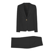 TAILLEUR BOSCHI GIACCA E PANTALONE Donna Nero TAILLEUR BOSCHI GIACCA E PANTALONE Donna Nero
