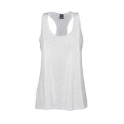 TANK TOP FULL STRASS Donna Bianco Crystal TANK TOP FULL STRASS Donna Bianco Crystal
