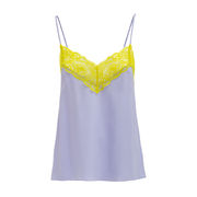TOP ACETATO CON PIZZO Donna Iris TOP ACETATO CON PIZZO Donna Iris