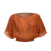 TOP CORTO KIMONO Donna Terra TOP CORTO KIMONO Donna Terra