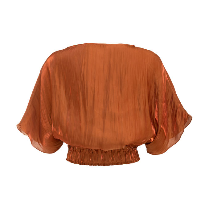 TOP CORTO KIMONO Donna Terra