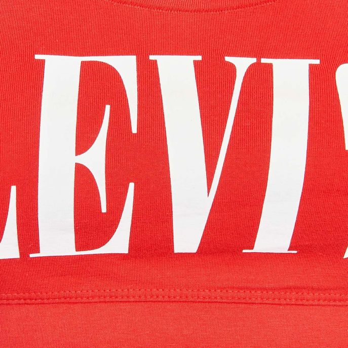 TOP GRAPHIC SPORT BRALETTE Donna Rosso Bianco