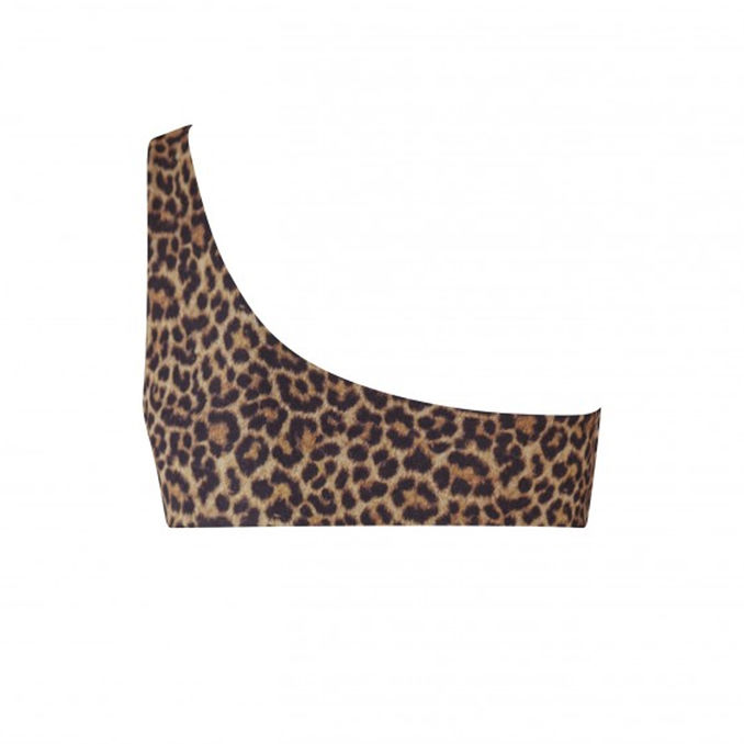 TOP ISABELLE MONOSPALLA ANIMALIER