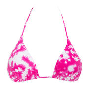 TOP JENNIFER A TRIANGOLO TIE&DYE Donna Flamingo TOP JENNIFER A TRIANGOLO TIE&DYE Donna Flamingo