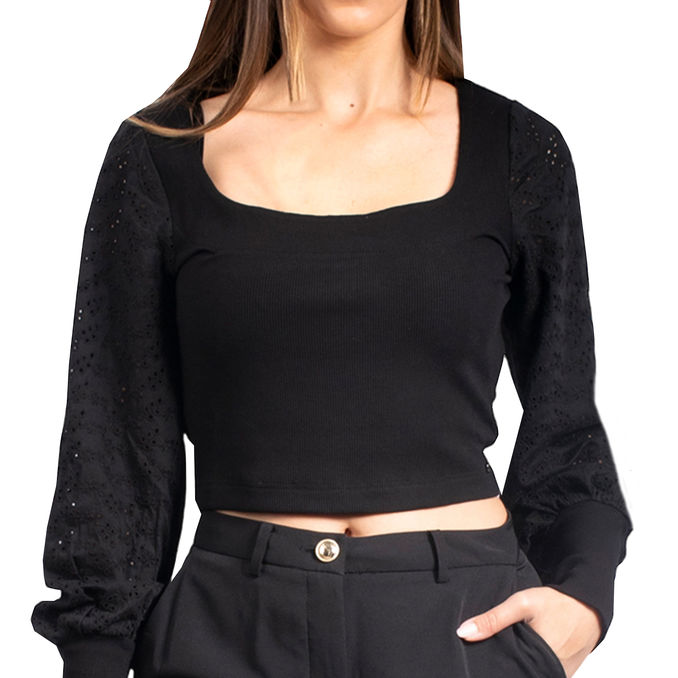 TOP NASSIAT Donna Nero
