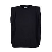 TOP OVER IN JERSEY Donna Nero TOP OVER IN JERSEY Donna Nero