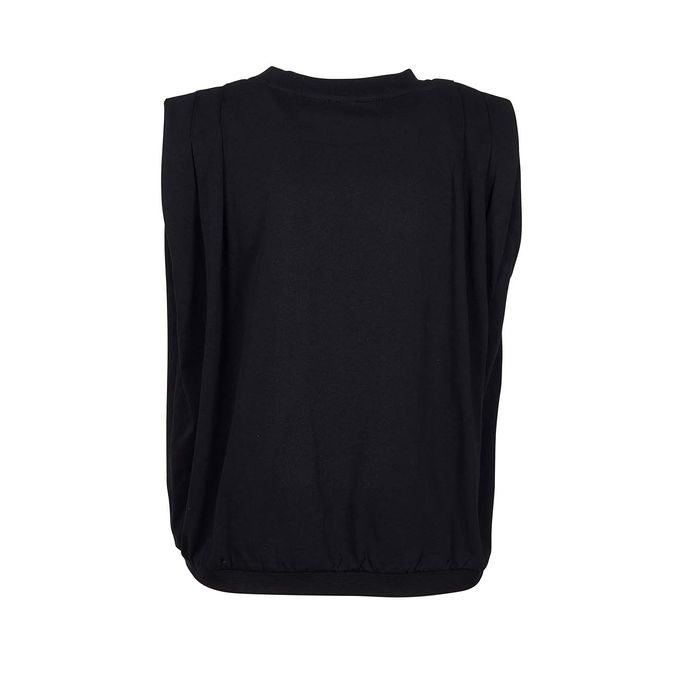 TOP OVER IN JERSEY Donna Nero