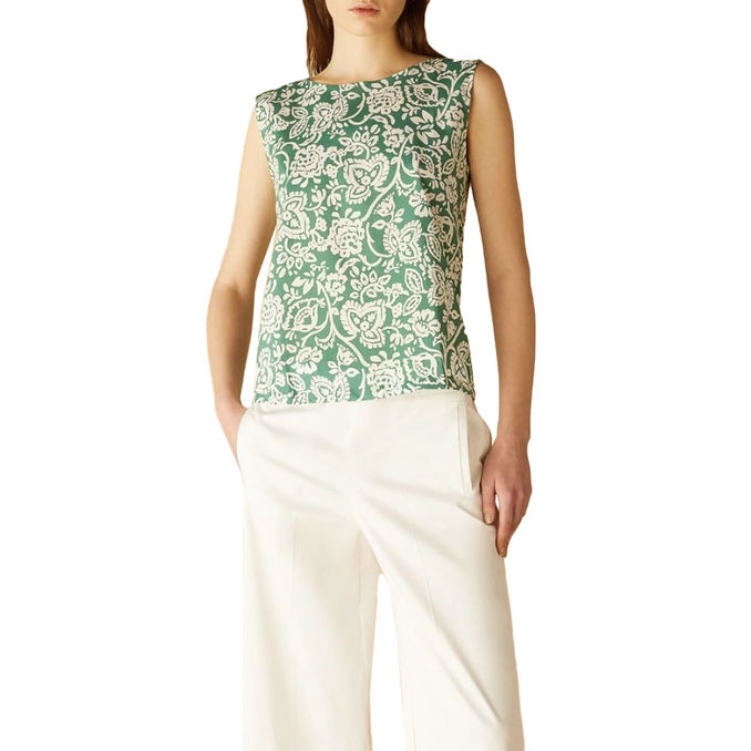 TOP PILOTA Donna Verde