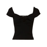 TOP VALERIANA Donna Nero TOP VALERIANA Donna Nero