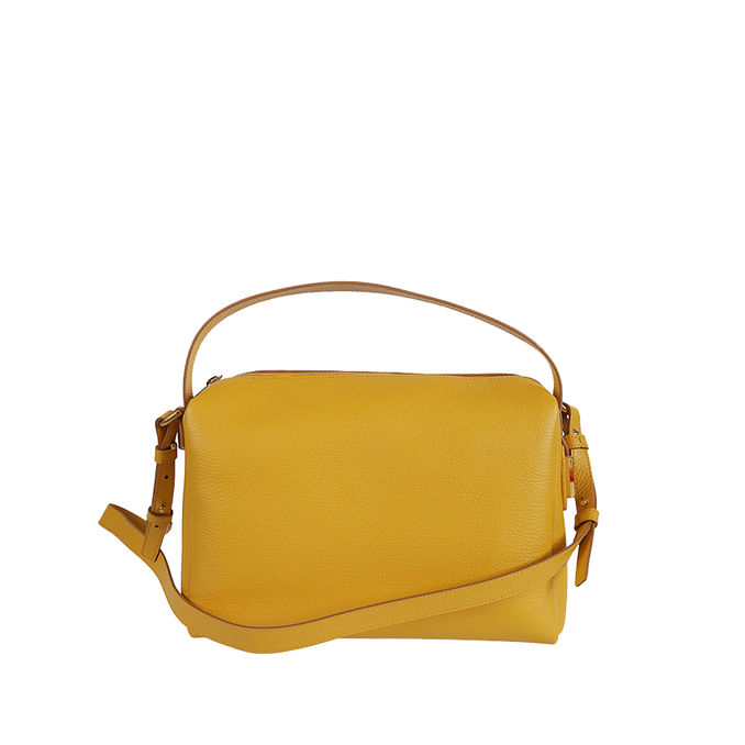 TRACOLLA H-BAG MAXI CAMERA H PLEXI Donna Giallo