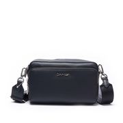 TRACOLLA MUST CAMERA BAG IN ECOPELLE MARTELLATA Donna Nero TRACOLLA MUST CAMERA BAG IN ECOPELLE MARTELLATA Donna Nero