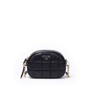 TRACOLLA OVALE XBODY JET SET CHARM IN PELLE TRAPUNTATA Donna Black TRACOLLA OVALE XBODY JET SET CHARM IN PELLE TRAPUNTATA Donna Black