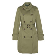 TRENCH CORTO GRETA Donna Olive Ancient Popla TRENCH CORTO GRETA Donna Olive Ancient Popla