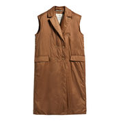 TRENCH GREEN SMANICATO LUNGO DOPPIOPETTO Donna Caramel TRENCH GREEN SMANICATO LUNGO DOPPIOPETTO Donna Caramel