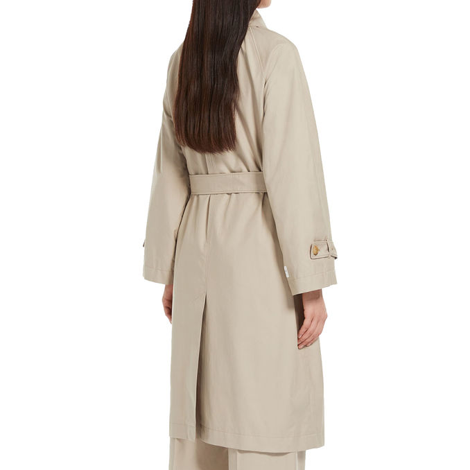 TRENCH MIDI FTRENCH IN COTONE Donna Rich Beige