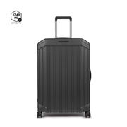 TROLLEY MEDIO RIGIDO A 4 RUOTE IN POLICARBONATO Unisex Nero Opaco TROLLEY MEDIO RIGIDO A 4 RUOTE IN POLICARBONATO Unisex Nero Opaco