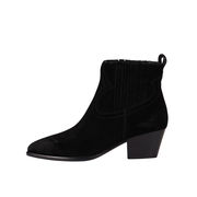 TRONCHETTO TEXANO SCAMOSCIATO Donna Baby Soft Black TRONCHETTO TEXANO SCAMOSCIATO Donna Baby Soft Black