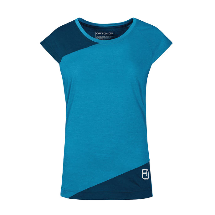 TSHIRT 120 TEC Donna Heritage Blue