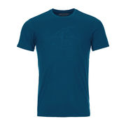 TSHIRT 120 TEC LAFATSCHER Uomo Petrol Blue TSHIRT 120 TEC LAFATSCHER Uomo Petrol Blue