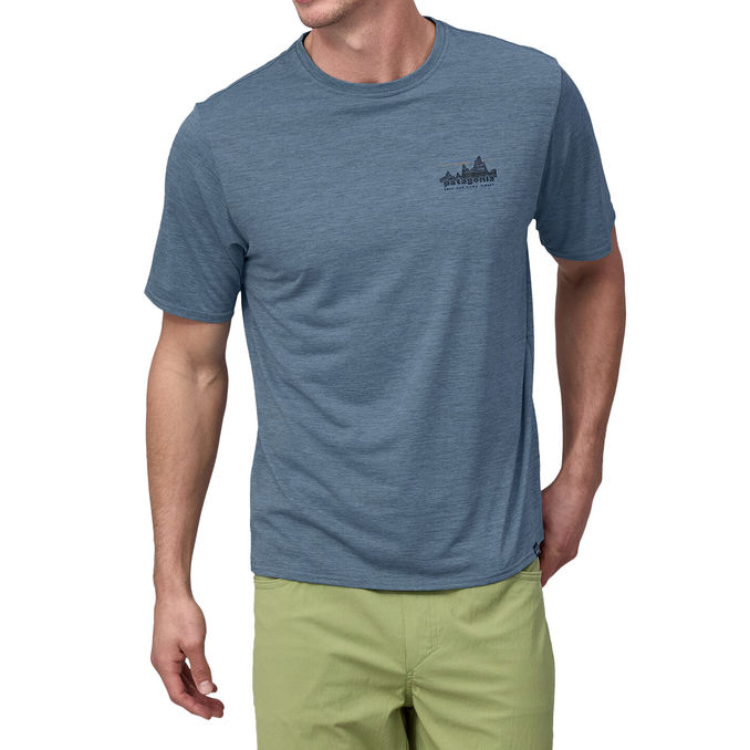 TSHIRT COOL DAILY GRAPHIC Uomo Skyline Utility Blue
