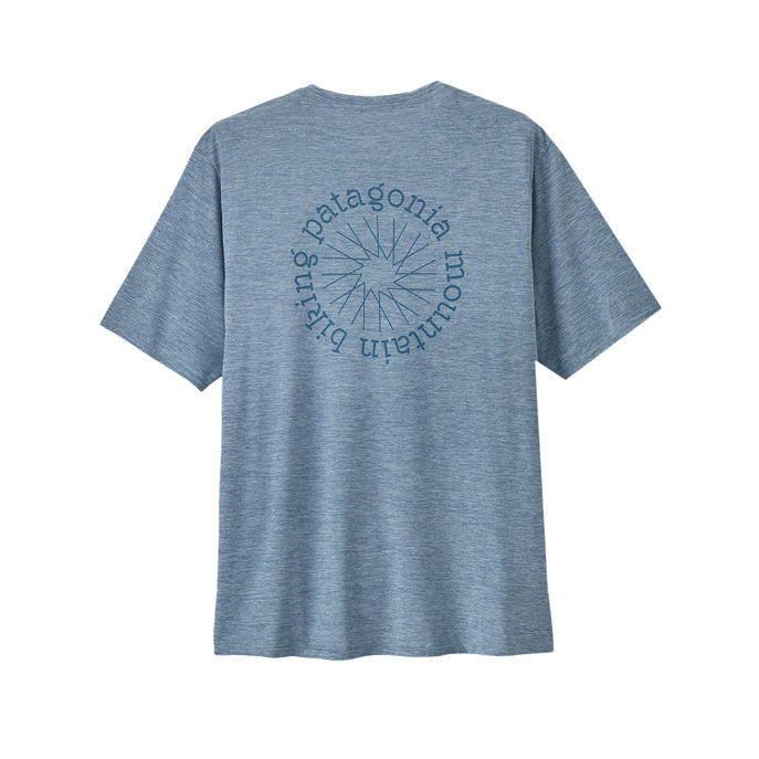 TSHIRT COOL DAILY GRAPHIC Uomo Spoke Stencil Steam Blue