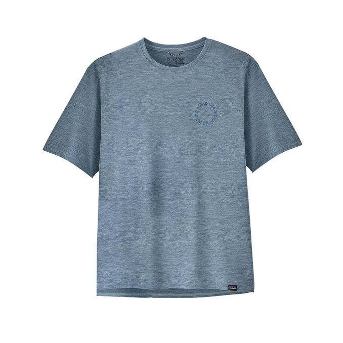 TSHIRT COOL DAILY GRAPHIC Uomo Spoke Stencil Steam Blue