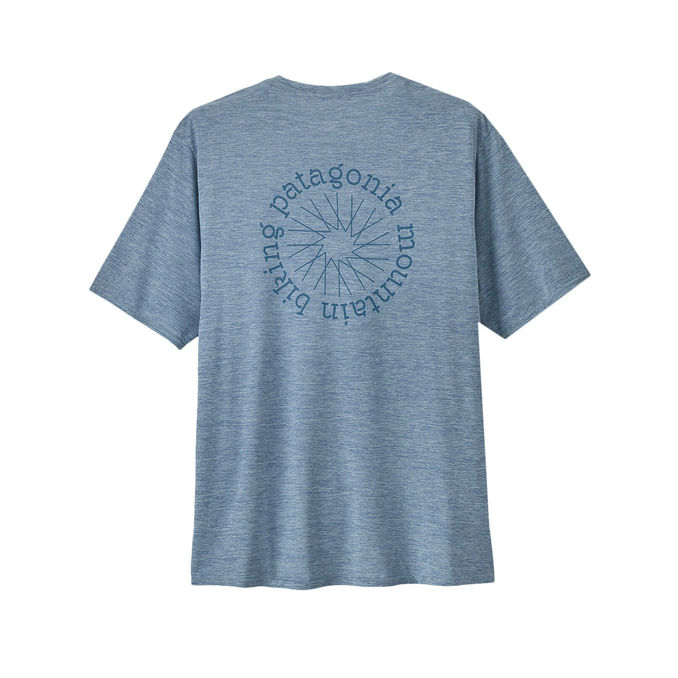 TSHIRT COOL DAILY GRAPHIC Uomo Spoke Stencil Steam Blue