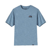 TSHIRT COOL DAILY GRAPHIC Uomo Stencil Steam Blue TSHIRT COOL DAILY GRAPHIC Uomo Stencil Steam Blue