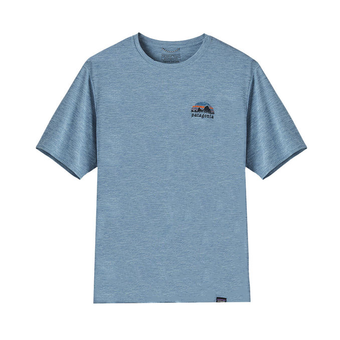 TSHIRT COOL DAILY GRAPHIC Uomo Stencil Steam Blue