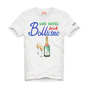 TSHIRT COTTON CLASSIC Uomo Drink Bollicine TSHIRT COTTON CLASSIC Uomo Drink Bollicine
