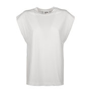TSHIRT GIROCOLLO MEZZE MANICHE Donna Bianco TSHIRT GIROCOLLO MEZZE MANICHE Donna Bianco