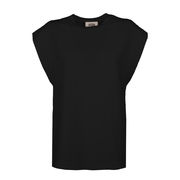 TSHIRT GIROCOLLO MEZZE MANICHE Donna Nero TSHIRT GIROCOLLO MEZZE MANICHE Donna Nero
