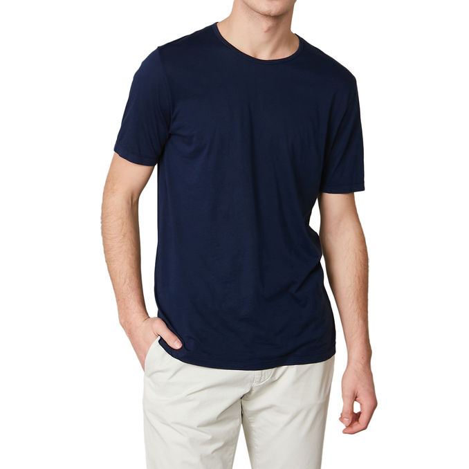 TSHIRT LIGHT COTTON Uomo Navy