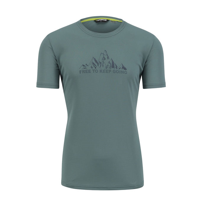 TSHIRT LOMA PRINT Uomo North Atlantic