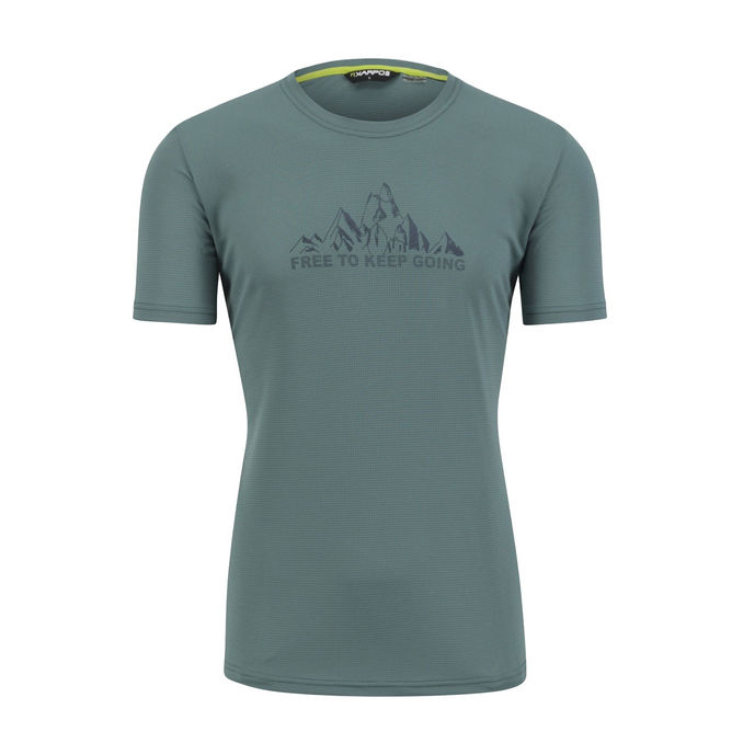 TSHIRT LOMA PRINT Uomo North Atlantic