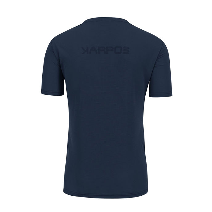 TSHIRT LOMA PRINT Uomo Outer Space Indigo Blue Tangerin