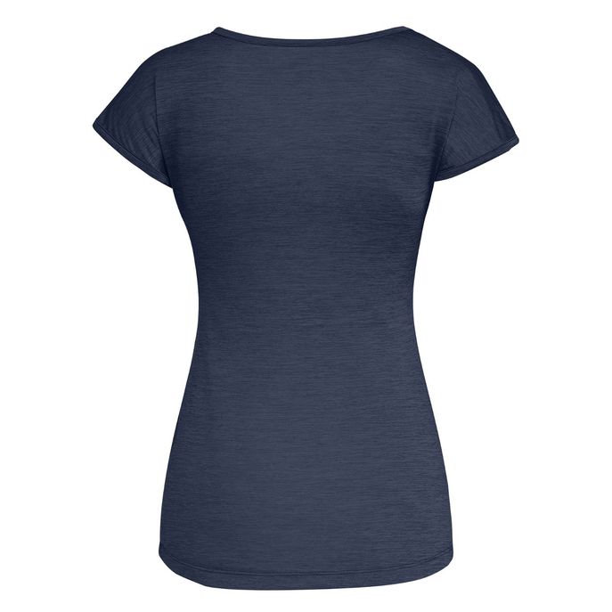 TSHIRT PUEZ MELANGE DRY TON Donna Navy Blazer Melange