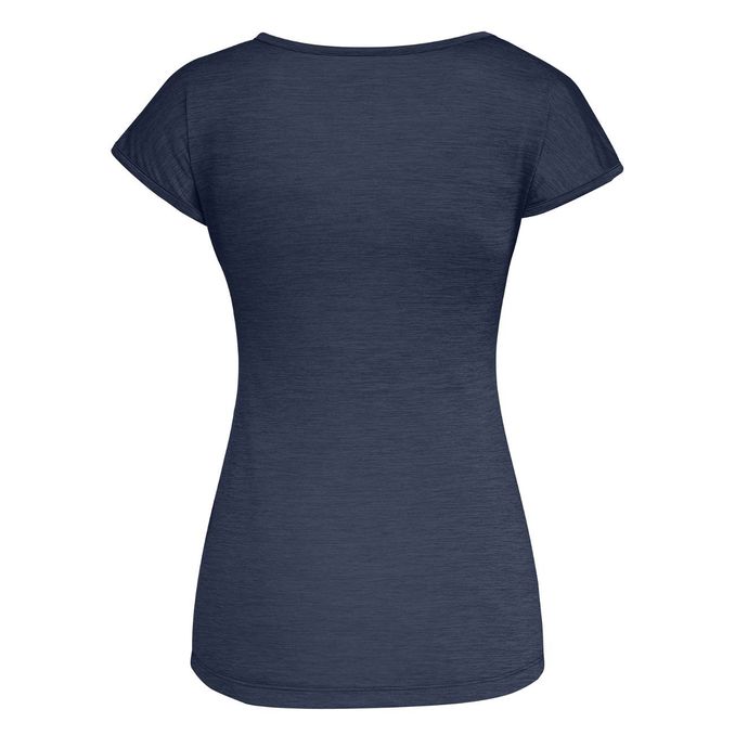 TSHIRT PUEZ MELANGE DRY TON Donna Navy Blazer Melange