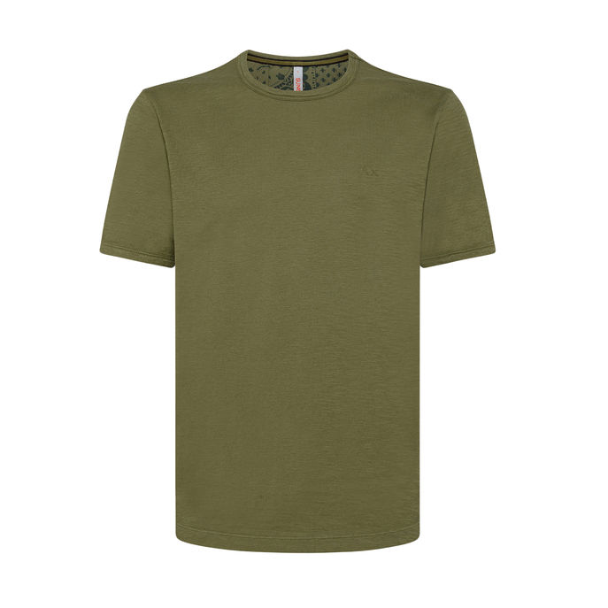 TSHIRT ROUND BOTTOM Uomo Militare