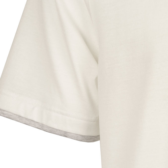 TSHIRT TINTA UNITA Uomo Bianco