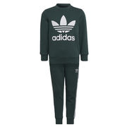 TUTA COTONE LOGO GRANDE Bambino Verde TUTA COTONE LOGO GRANDE Bambino Verde