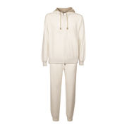 TUTA IN FELPA Uomo Offwhite  TUTA IN FELPA Uomo Offwhite