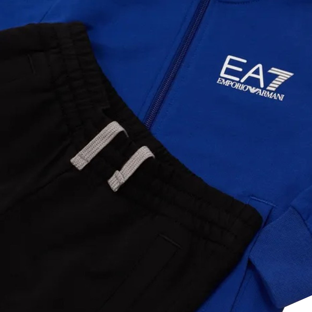 Ea7 Tuta Logo Bimbo Blue Black Mascheroni Store 