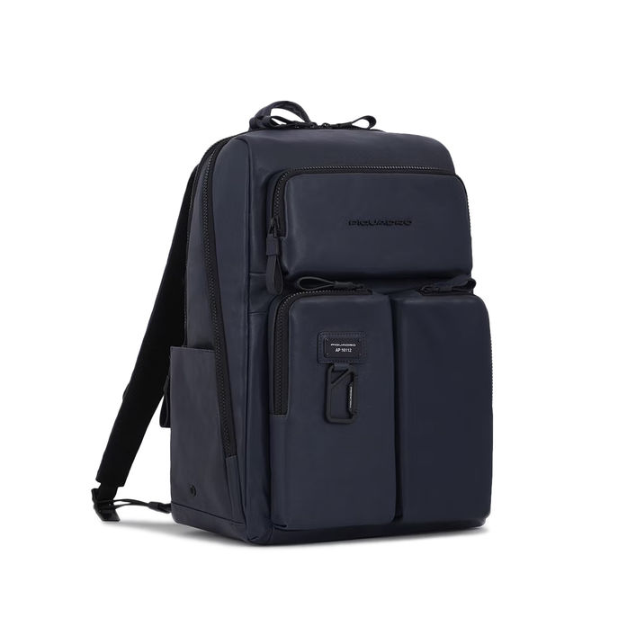 ZAINO 15" IN PELLE Unisex Blu