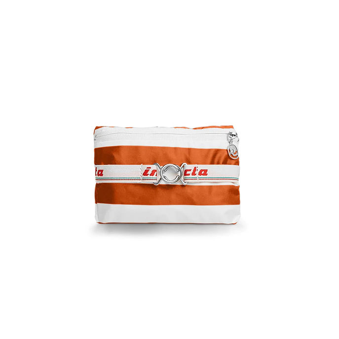 ZAINO MINISAC PACKABLE 711 ARANCIO BIANCO
