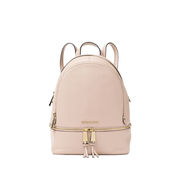 ZAINO REHA ZIP IN PELLE MARTELLATA Donna Soft Pink ZAINO REHA ZIP IN PELLE MARTELLATA Donna Soft Pink